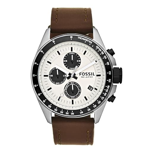 Fossil Decker Brown Leather Watch
