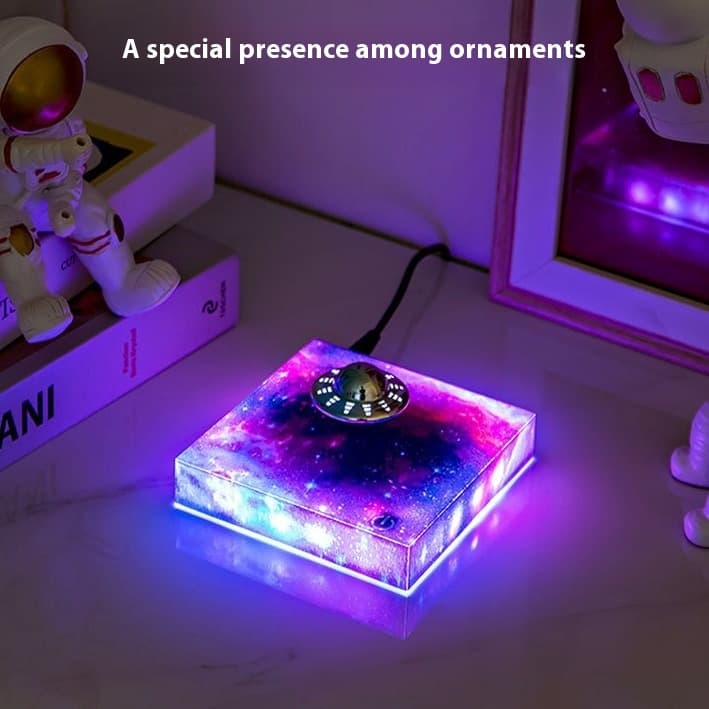 Levitating Ufo Color Galaxy Lamp Magnetic