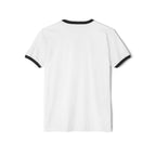 Cool Dog Ringer T‑Shirt — Retro 'COOL' Graphic Tee